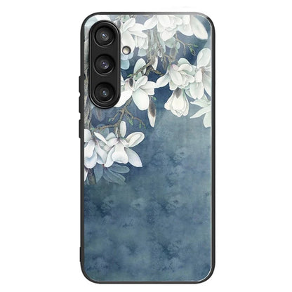For Samsung Galaxy S23 FE Phone Case Patterned Tempered Glass + TPU Shock Protective Cover