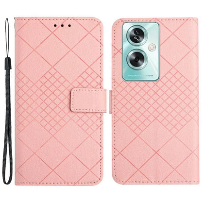 HT06 For Oppo A59 5G Leather Case Litchi Texture Flip Wallet Phone Cover