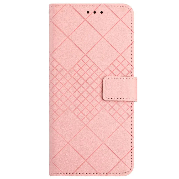HT06 For Oppo A59 5G Leather Case Litchi Texture Flip Wallet Phone Cover