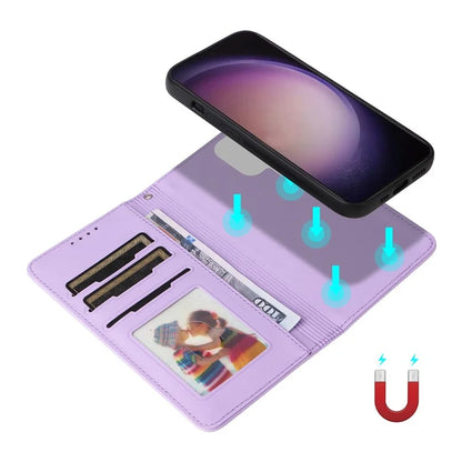 BETOPNICE 005 For Samsung Galaxy S24 Ultra Leather Case Magnetic Detachable Phone Cover