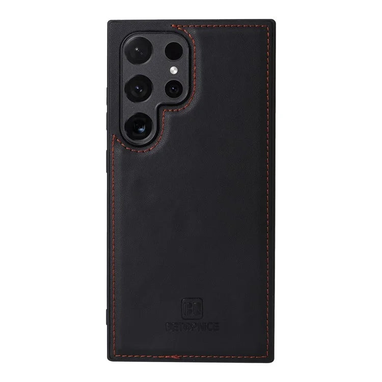 BETOPNICE 005 For Samsung Galaxy S24 Ultra Leather Case Magnetic Detachable Phone Cover