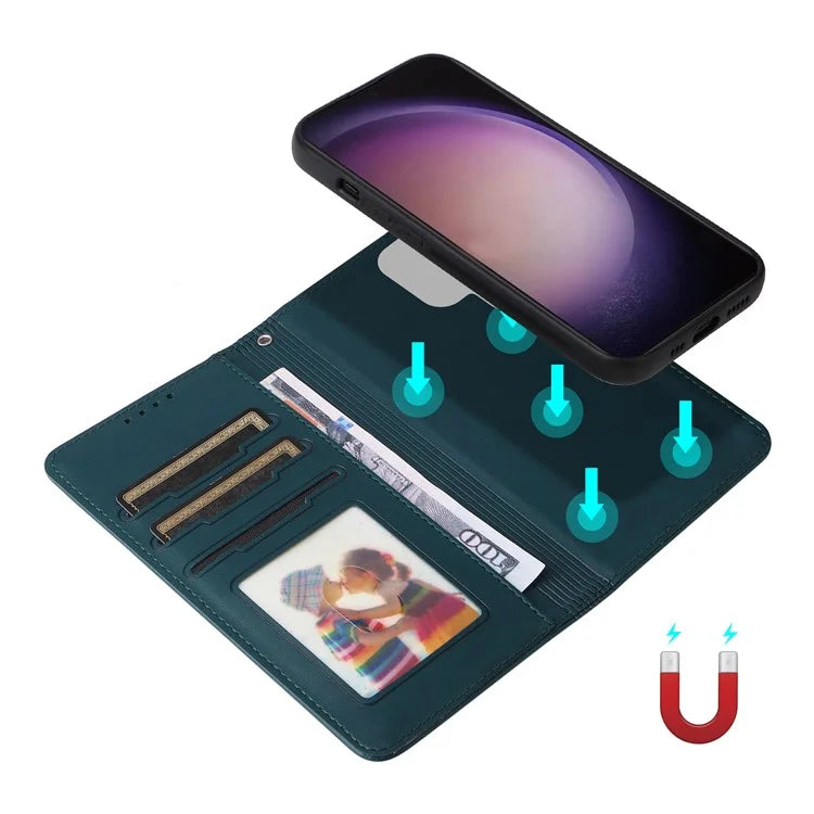 BETOPNICE 005 For Samsung Galaxy S24 Ultra Leather Case Magnetic Detachable Phone Cover