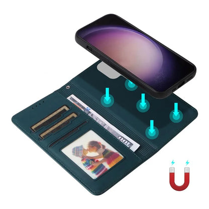 BETOPNICE 005 For Samsung Galaxy S24 Ultra Leather Case Magnetic Detachable Phone Cover