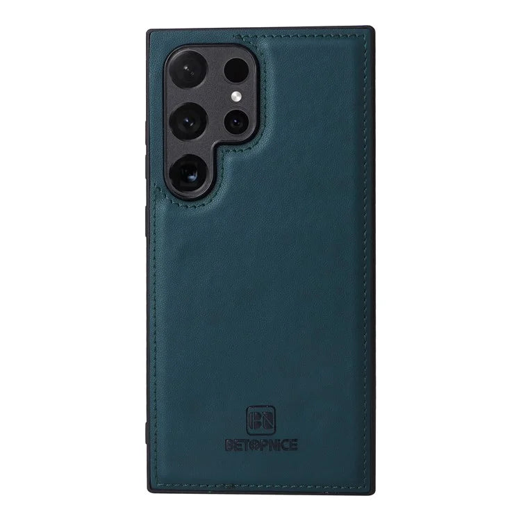 BETOPNICE 005 For Samsung Galaxy S24 Ultra Leather Case Magnetic Detachable Phone Cover