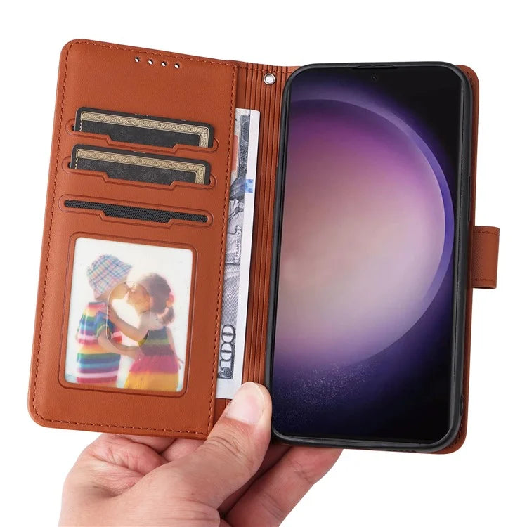 BETOPNICE 005 For Samsung Galaxy S24 Ultra Leather Case Magnetic Detachable Phone Cover
