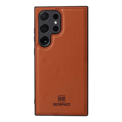 BETOPNICE 005 For Samsung Galaxy S24 Ultra Leather Case Magnetic Detachable Phone Cover