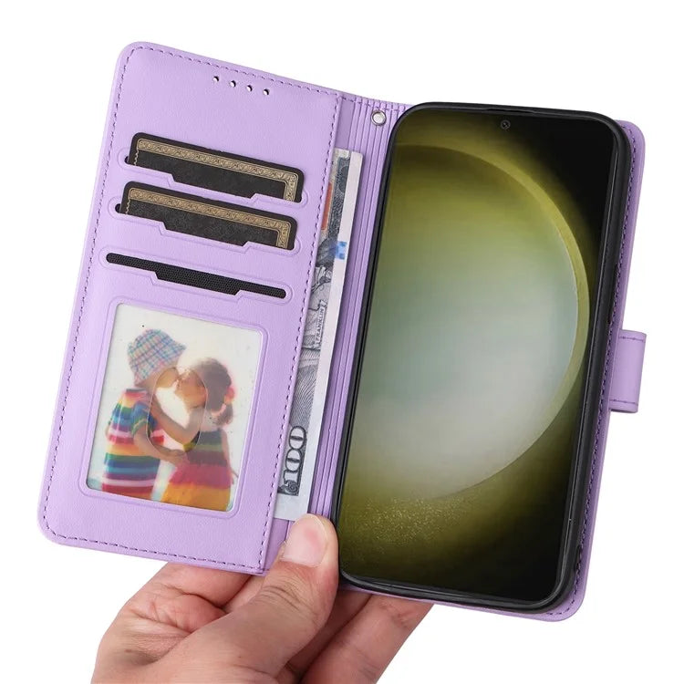 BETOPNICE 005 For Samsung Galaxy S24+ Leather Case Phone Wallet Detachable 2-in-1