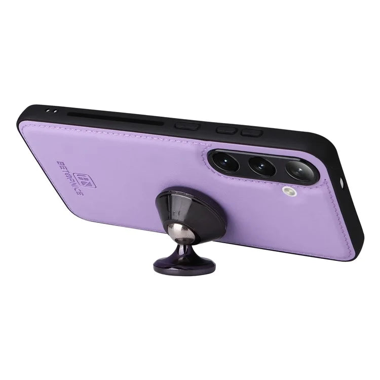 BETOPNICE 005 For Samsung Galaxy S24+ Leather Case Phone Wallet Detachable 2-in-1