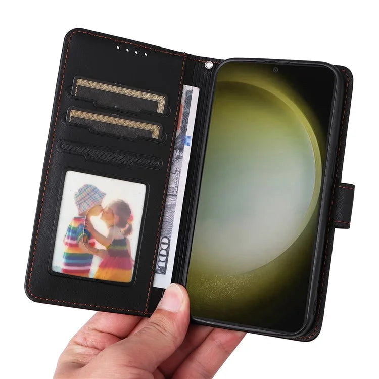 BETOPNICE 005 For Samsung Galaxy S24+ Leather Case Phone Wallet Detachable 2-in-1