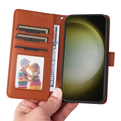 BETOPNICE 005 For Samsung Galaxy S24+ Leather Case Phone Wallet Detachable 2-in-1