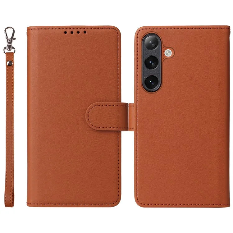 BETOPNICE 005 For Samsung Galaxy S24 Wallet Phone Case Detachable Leather Cover