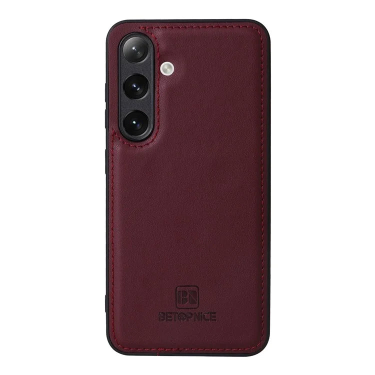 BETOPNICE 005 For Samsung Galaxy S24 Wallet Phone Case Detachable Leather Cover