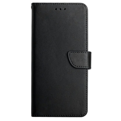 HT02 For Motorola Moto G34 5G Wallet Phone Case Nappa Texture Genuine Cow Leather Cover