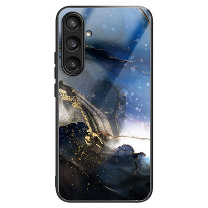 For Samsung Galaxy S23 FE Protective Phone Case Tempered Glass Pattern Printing