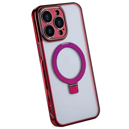 For iPhone 14 Pro Slim Case TPU+PC Kickstand Phone Case Compatible with MagSafe