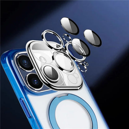 For iPhone 14 Pro Slim Case TPU+PC Kickstand Phone Case Compatible with MagSafe