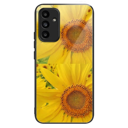 For Samsung Galaxy A15 4G / 5G Tempered Glass Case Drop-proof Protection Pattern Print