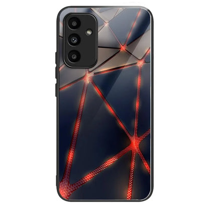 For Samsung Galaxy A15 4G / 5G Tempered Glass Case Drop-proof Protection Pattern Print