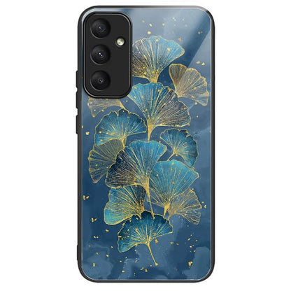 For Samsung Galaxy A55 5G Tempered Glass Phone Case with TPU Frame