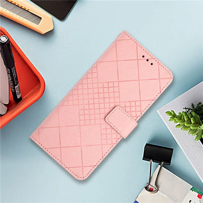 HT06 For ZTE Libero 5G IV Case PU Leather+TPU Litchi Texture Phone Stand Cover