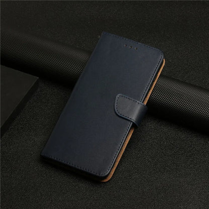 HT02 For ZTE Libero 5G IV Genuine Cow Leather Wallet Case Flip Phone Cover