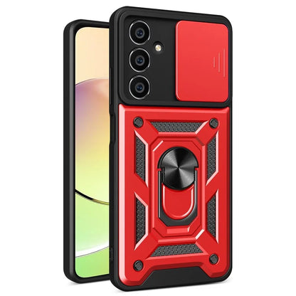 For Samsung Galaxy A05s 4G Cell Phone Case Slide Lens Protection Kickstand Back Shell