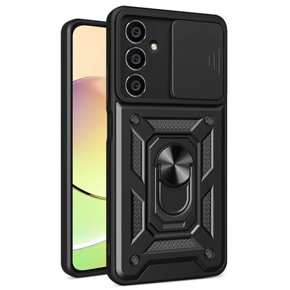 For Samsung Galaxy A05s 4G Cell Phone Case Slide Lens Protection Kickstand Back Shell