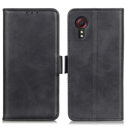 For Samsung Galaxy Xcover 7 Leather Folio Wallet Case Stand Protective Flip Phone Cover