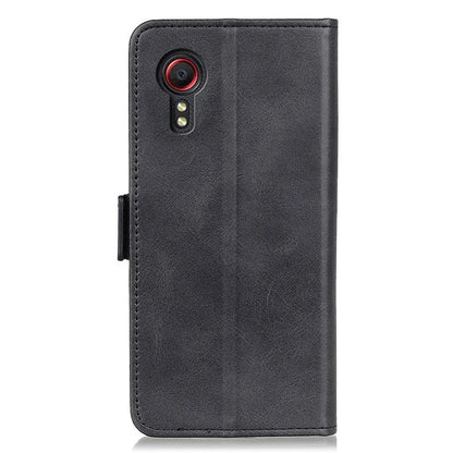 For Samsung Galaxy Xcover 7 Leather Folio Wallet Case Stand Protective Flip Phone Cover