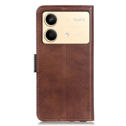 For Xiaomi Redmi Note 13R Pro 5G PU Leather Case Protective Magnetic Calf Texture Phone Cover