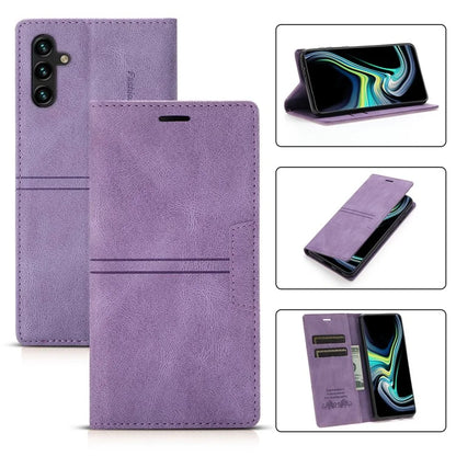 For Samsung Galaxy A55 5G Cell Phone Case Anti-drop Wallet Leather Shockproof Stand Cover