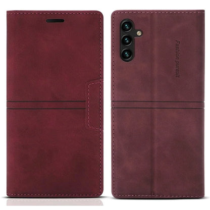 For Samsung Galaxy A55 5G Cell Phone Case Anti-drop Wallet Leather Shockproof Stand Cover