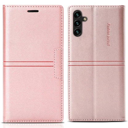 For Samsung Galaxy A55 5G Cell Phone Case Anti-drop Wallet Leather Shockproof Stand Cover