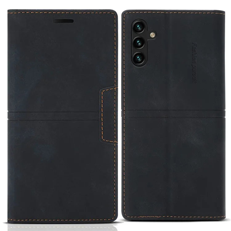 For Samsung Galaxy A55 5G Cell Phone Case Anti-drop Wallet Leather Shockproof Stand Cover