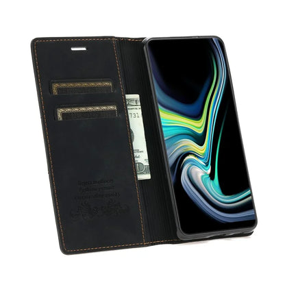 For Samsung Galaxy A55 5G Cell Phone Case Anti-drop Wallet Leather Shockproof Stand Cover