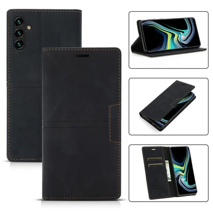For Samsung Galaxy A55 5G Cell Phone Case Anti-drop Wallet Leather Shockproof Stand Cover