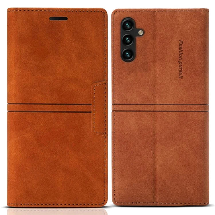For Samsung Galaxy A55 5G Cell Phone Case Anti-drop Wallet Leather Shockproof Stand Cover