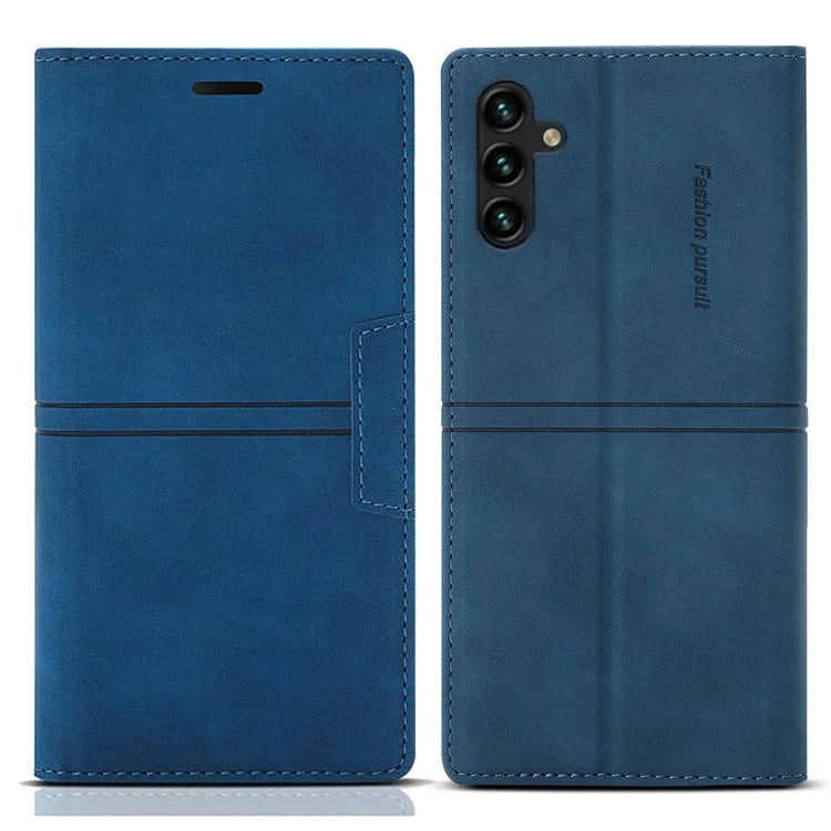 For Samsung Galaxy A55 5G Cell Phone Case Anti-drop Wallet Leather Shockproof Stand Cover