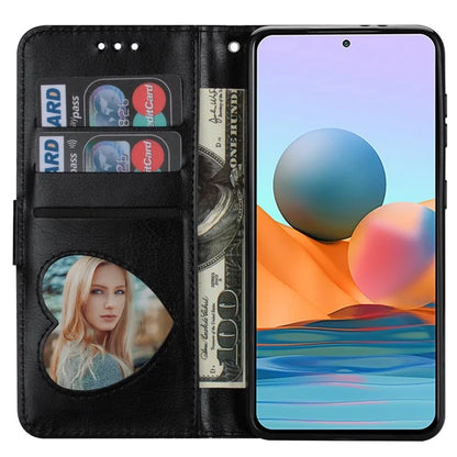 For Samsung Galaxy A55 5G Cell Phone Case Zipper Pocket Wallet Glitter Leather Drop-proof Cover