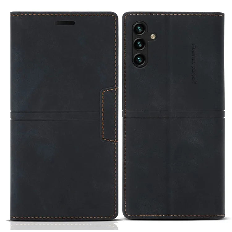 For Samsung Galaxy A35 5G Cell Phone Case Magnetic Auto Closing Flip Stand Wallet Leather Cover