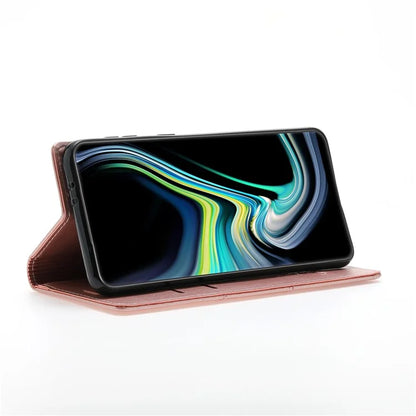 For Samsung Galaxy A35 5G Cell Phone Case Magnetic Auto Closing Flip Stand Wallet Leather Cover