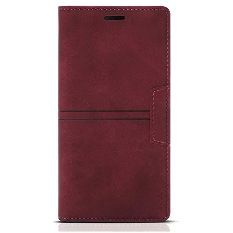 For Samsung Galaxy A35 5G Cell Phone Case Magnetic Auto Closing Flip Stand Wallet Leather Cover