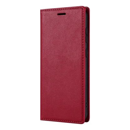 BKS-001 For Samsung Galaxy A35 5G Magnetic Case PU Leather+TPU Card Holder Phone Cover