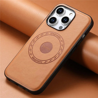 DENIOR For iPhone 15 Pro Phone Case Compatible with MagSafe Anti-Scratch Phone Cover