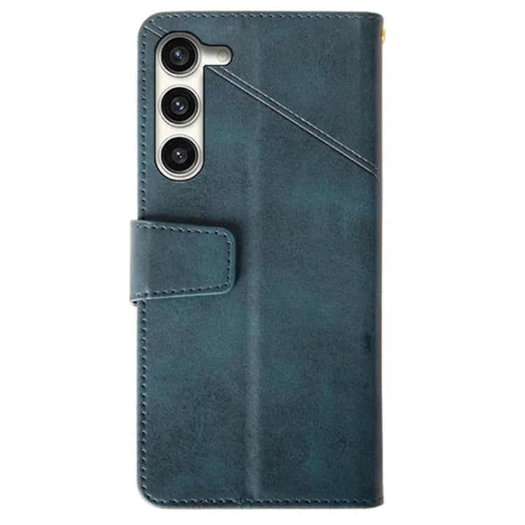 IDEWEI For Samsung Galaxy S24 Leather Case Protective Phone Cover with Wallet Card Holder