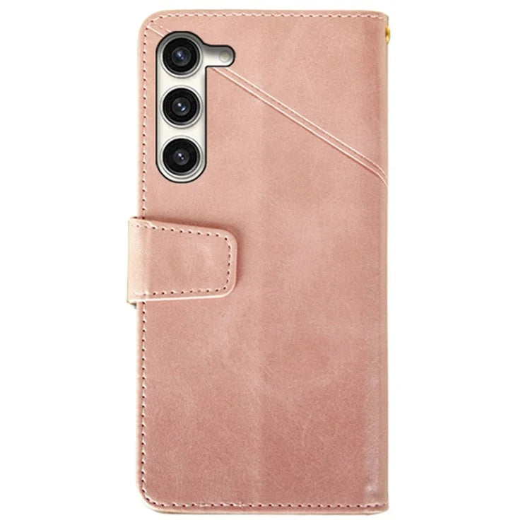 IDEWEI For Samsung Galaxy S24 Leather Case Protective Phone Cover with Wallet Card Holder