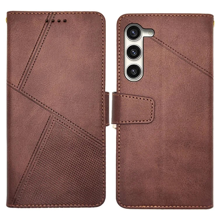 IDEWEI For Samsung Galaxy S24 Leather Case Protective Phone Cover with Wallet Card Holder