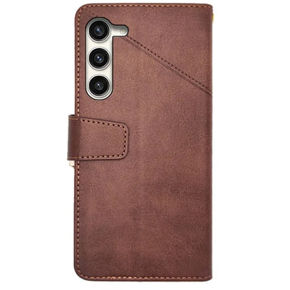 IDEWEI For Samsung Galaxy S24 Leather Case Protective Phone Cover with Wallet Card Holder