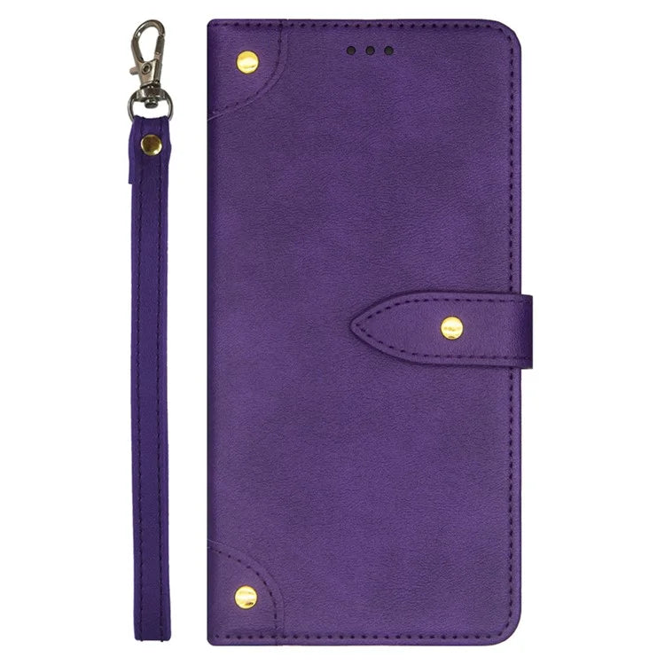 IDEWEI For Samsung Galaxy S24 Ultra PU Leather Phone Case with Card Holders Stand Function