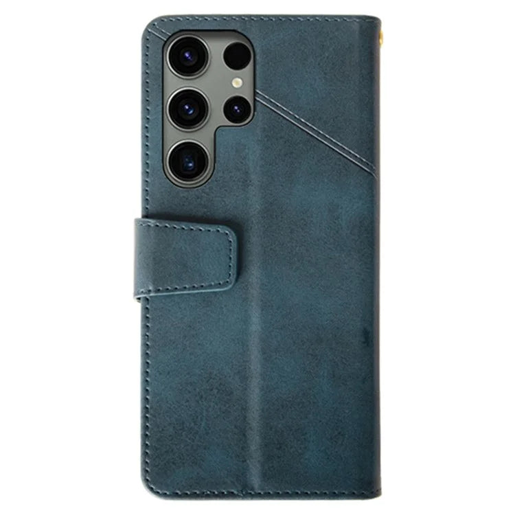 IDEWEI For Samsung Galaxy S24 Ultra Wallet Case Leather Phone Cover Card Holder